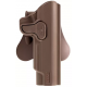 AMOMAX - Holster DROITIER pour 1911G2 TM/WE/KJW/KSC/KWA - TAN