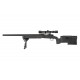 SPECNA ARMS - Pack Sniper SA-S02 CORE Noir avec lunette 3-9x40 + bipied + 2 chargeurs sup