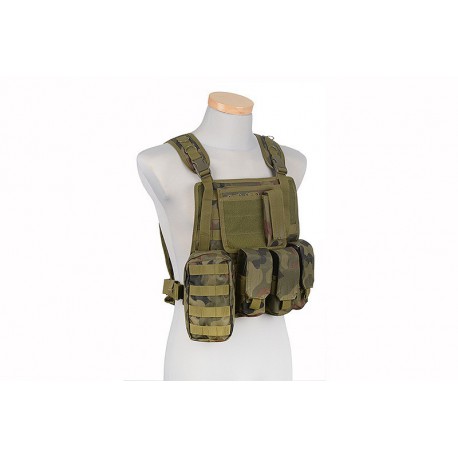 GFC TACTICAL - Gilet Tactique type MBSS - WZ.93 WOODLAN PANTHER