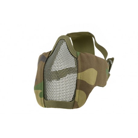ULTIMATE TACTICAL - Masque grillagé EVO - WOODLAND ULTIMATE TACTICAL - Masque grillagé EVO - WOODLAND