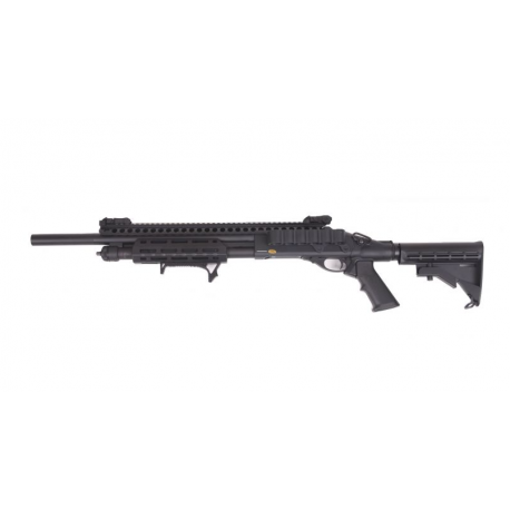 GOLDEN EAGLE - GR870 TACTICAL M-LOK full métal à gaz avec sélecteur 3/6 billes GOLDEN EAGLE - GR870 TACTICAL M-LOK full métal à gaz avec sélecteur 3/6 billes