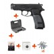 Pack BERSA THUNDER 9 PRO + billes 0,25gr + cartouche de Co2 + mallette + cibles