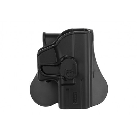 AMOMAX - Holster DROITIER pour G26/27/33 - NOIR