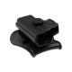 AMOMAX - Holster DROITIER pour G26/G27/G33 - NOIR