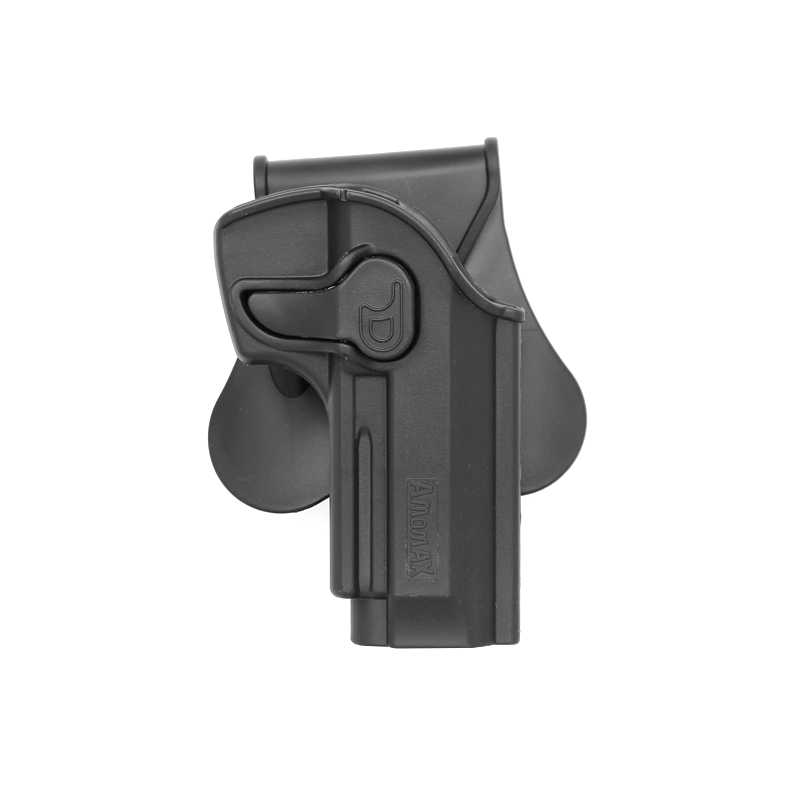 Plaque de Cuisse Pour Holster Rigide Noir - Amomax