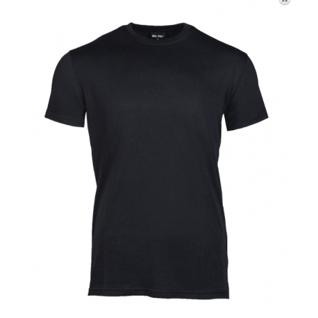 T-shirt Short Sleeves Black