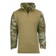 Chemise tactique UBAC - Renforts plastiques coudes - Ripstop - Multi camo