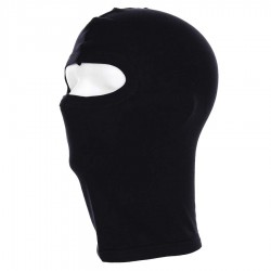 101 INC - Cagoule Balaclava 1 trou coton noir