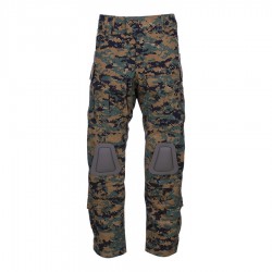 101 INC - Pantalon tactique - Renforts plastiques genoux - Coupe Crye G3 - digital woodland