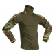 Chemise de combat d'airsoft - UBAC G2 - Woodland - Invader Gear