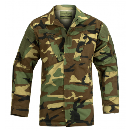 Veste d'airsoft Revenger TDU - Woodland - INVADER GEAR