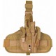 Leg Holster with MOLLE platform coyote