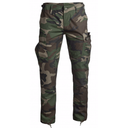 Pantalon Woodland coupe BDU Slim Fit - Mil-Tec