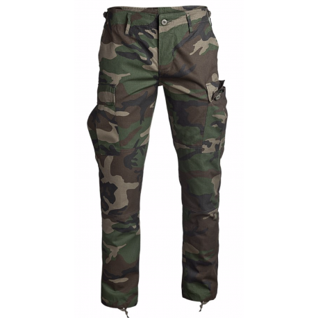 Pantalon Woodland coupe BDU Slim Fit - Mil-Tec