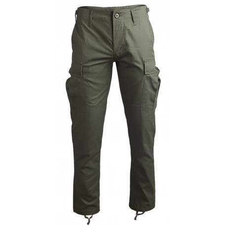 Pantalon OD Olive coupe BDU Slim Fit - Mil-Tec