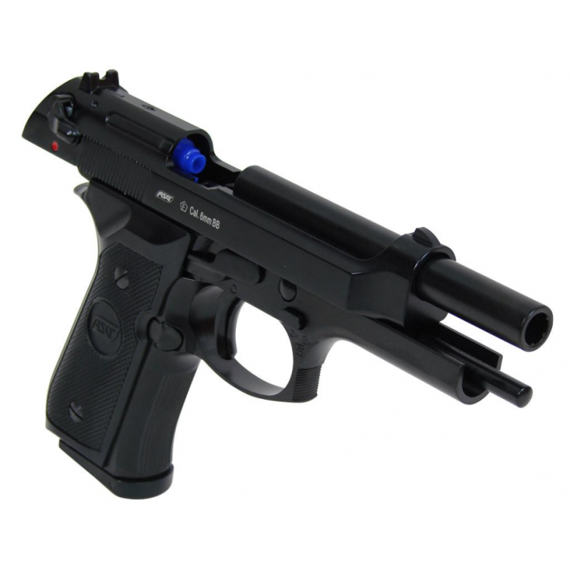 Airsoft 1 joule gaz pistolet a bille bb US M9 Beretta - Les 3 cannes