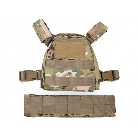 S&T ARMAMENT - Gilet tactique Plate Carrier pour enfant - NOIR