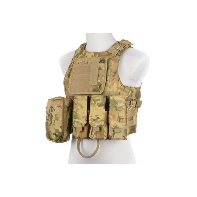 GFC TACTICAL - Gilet tactique FSBE - OD - Heritage Airsoft