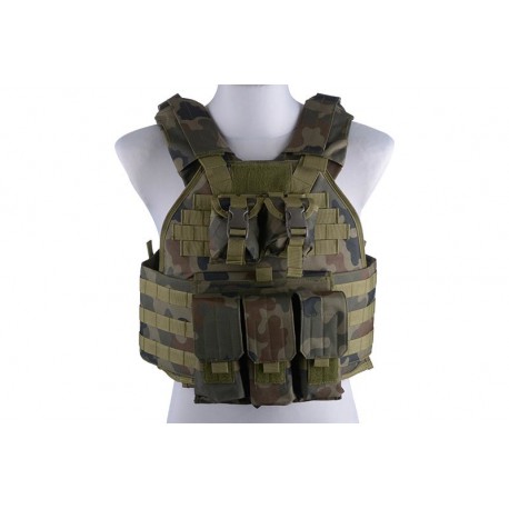 GFC TACTICAL - Gilet tactique/plate carrier - WZ.93 WOODLAND PANTHER