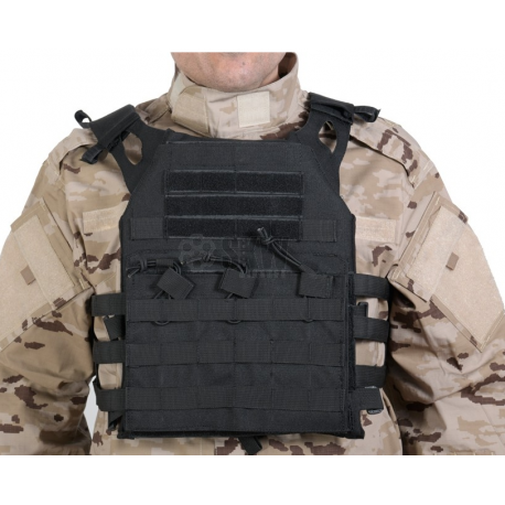 DELTA TACTICS - Gilet Plate Carrier - NOIR DELTA TACTICS - Gilet Plate Carrier - NOIR