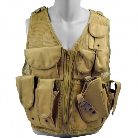 EMERSON - Gilet tactique assault - WOODLAND