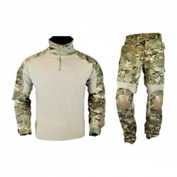 J-S TACTICAL - Tenue complète avec protections genoux/Coudes - ATP