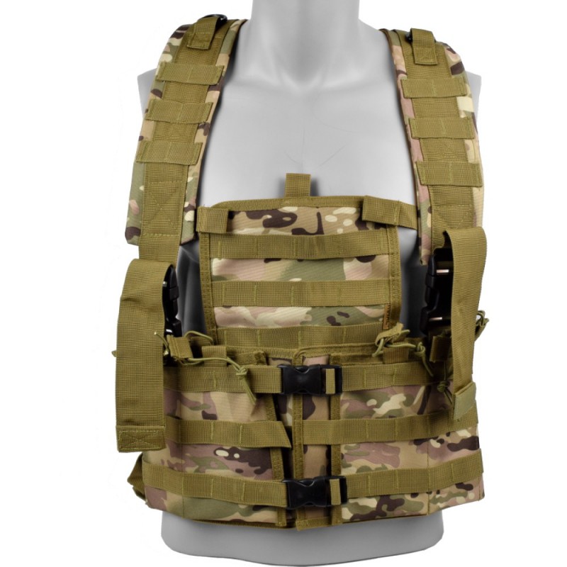 ROYAL - Veste tactique passant molle avec sac pour poche hydratation - ATP  - Heritage Airsoft