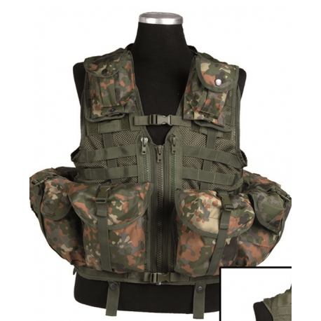 Gilet d'assault Flecktarn MOLLE Gilet d'assault Flecktarn MOLLE