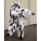 Ghillie Suit neige traitée anti feu pour tenue Sniper