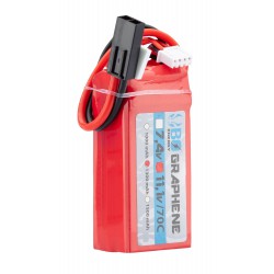 BO MANUFACTURE - Batterie Graphene 11,1V 1300mAh 70C
