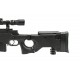Sniper MB4403D Noir avec lunette 3-9x40 et bipied - WELL