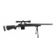 Sniper MB4404D Noir avec lunette 3-9x40 et bipied - WELL