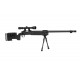 Sniper MB17D Noir avec lunette de visée et bipied - WELL