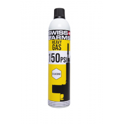 SWISS ARMS - Bouteille 760ml - Gaz siliconé (150PSI) 