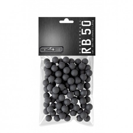 Billes Caoutchouc Calibre 50 T4E RB RUBBERBALL x100 - UMAREX Billes Caoutchouc Calibre 50 T4E RB RUBBERBALL x100 - UMAREX