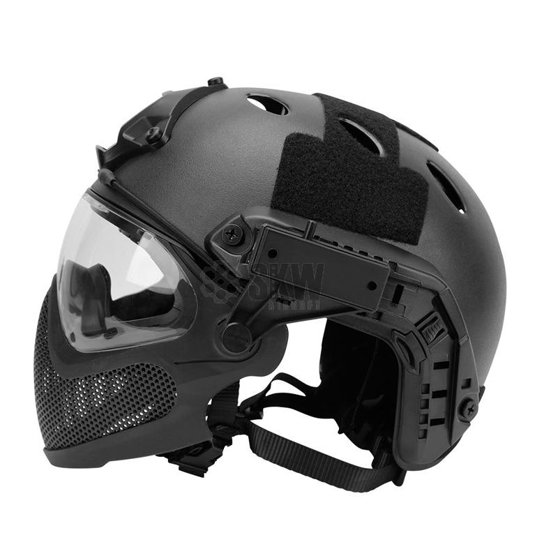 Casque Intégral Airsoft Complet 