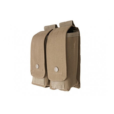 Poche double pour 4 chargeurs type AK Tan - GFC