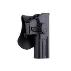 AMOMAX - Holster Hi-capa WE/ KJW/ TM droitier - Noir