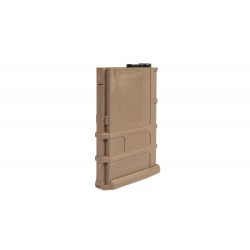 Chargeur court Hi-cap Tan 190 billes pour M4/M16 - TORNADO