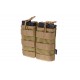 Double Poches chargeurs type M4/AK/G36 tan - GFC