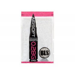 BLS PERFECT - Sachet de 1Kg de Billes 0,28gr blanche