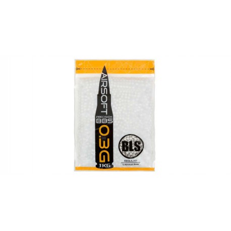 BLS PERFECT - Sachet de 1Kg de Billes 0,30gr blanche BLS PERFECT - Sachet de 1Kg de Billes 0,30gr blanche