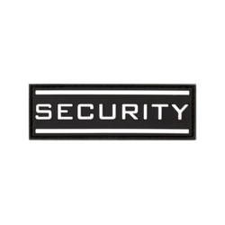 JTG - Patch PVC SECURITY - Noir 