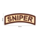 Patch PVC SNIPER Tan - JTG