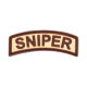 Patch PVC SNIPER Tan - JTG