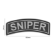 Patch PVC SNIPER Noir - JTG