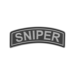 JTG - Patch PVC SNIPER - Noir 