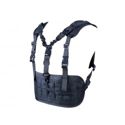 Chest Rig avec sangle 1 point Noir - BIG FOOT