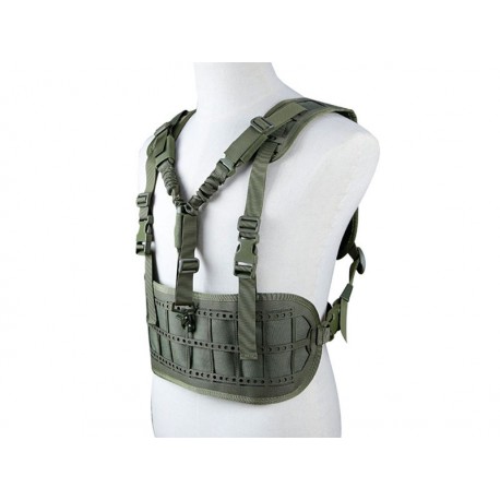 Chest Rig avec sangle 1 point OD - BIG FOOT