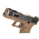 WE - S17 G-FORCE T4 GBB Gaz - ARGENT/OR/TAN